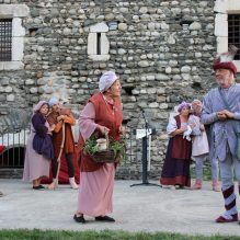 saynète de théâtre des acteurs de Bon Repos