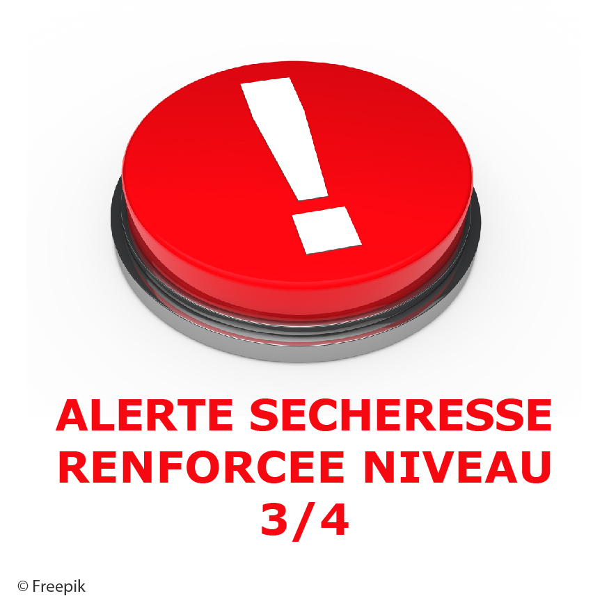 Le département de l’Isère en alerte sécheresse renforcée sécheresse – Niveau 3/4