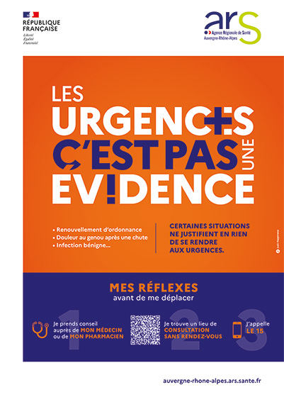 Les urgences, c’est pas une évidence !