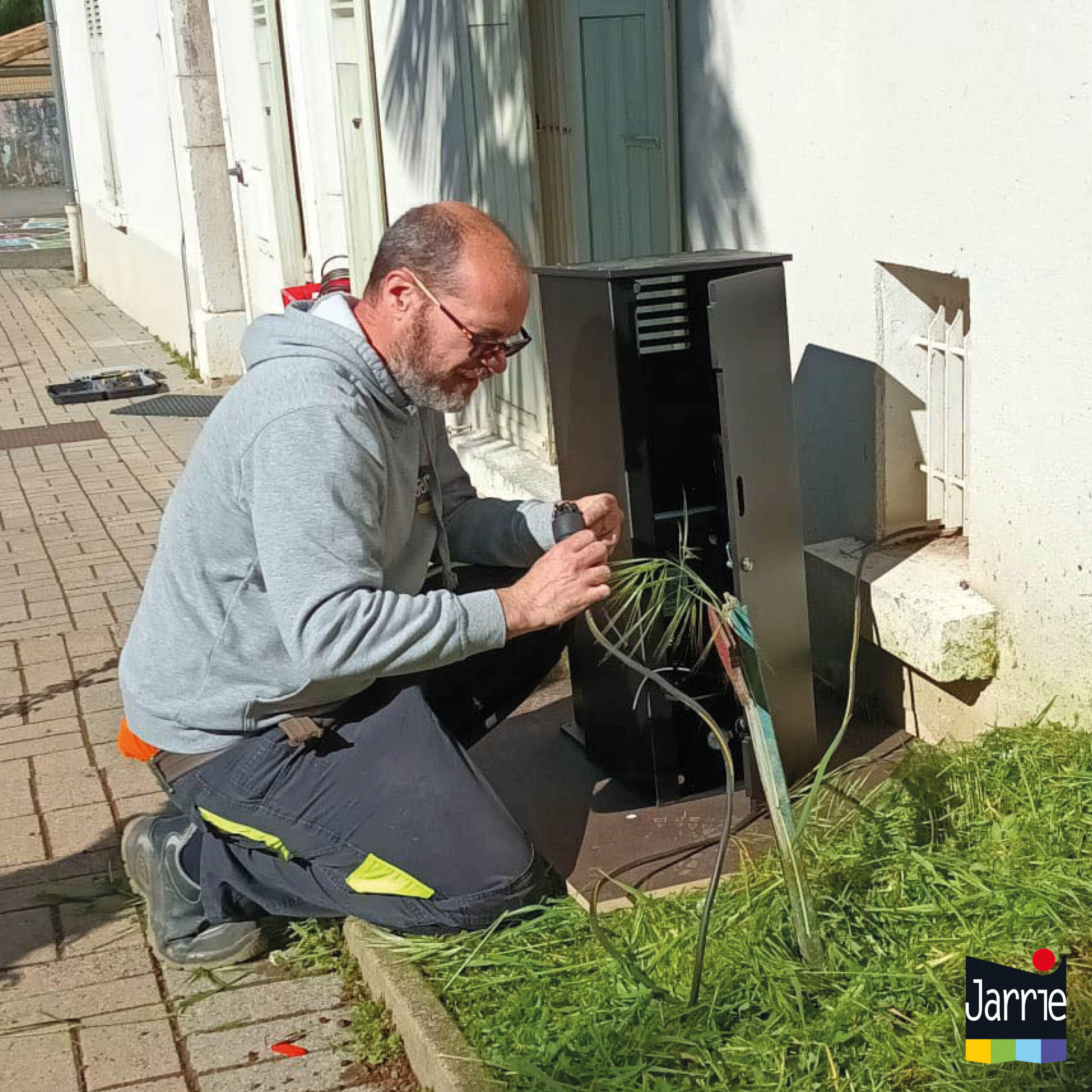 Installation des bornes anti-moustiques sur la commune