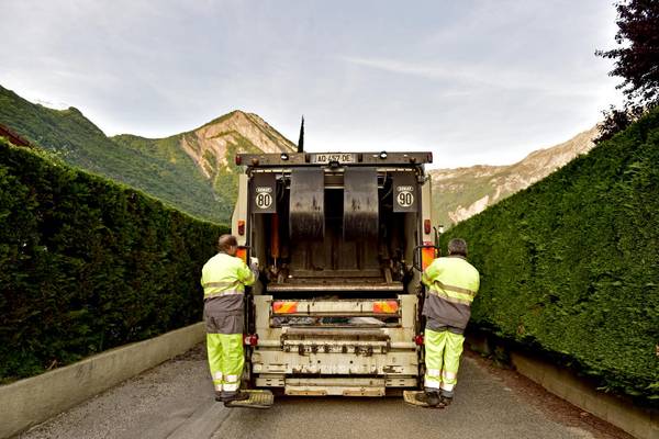 Collecte des déchets pendant les fêtes